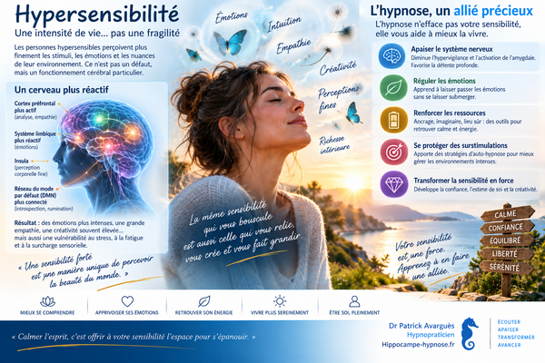 « Pourquoi suis-je hypersensible ? » Ce que dit la science, et ce que l'hypnose peut apporter