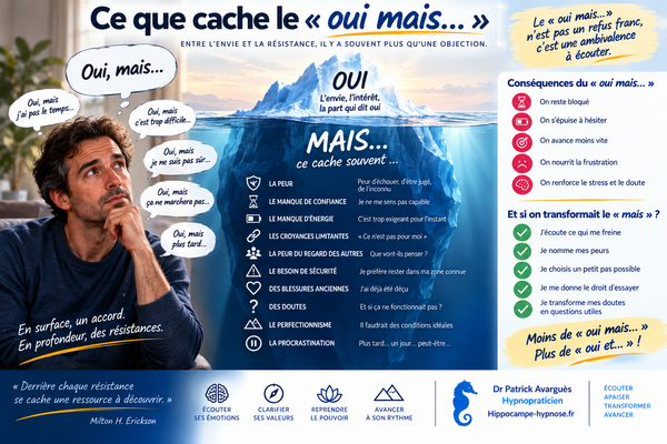 « Oui, mais » : quand une partie de nous dit non