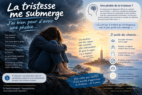 La tristesse me submerge