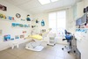 Salle de soin Tintin du cabinet orthodontique du Dr Amat au Mans