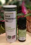 flacon d huile essentielle de listée citronnée