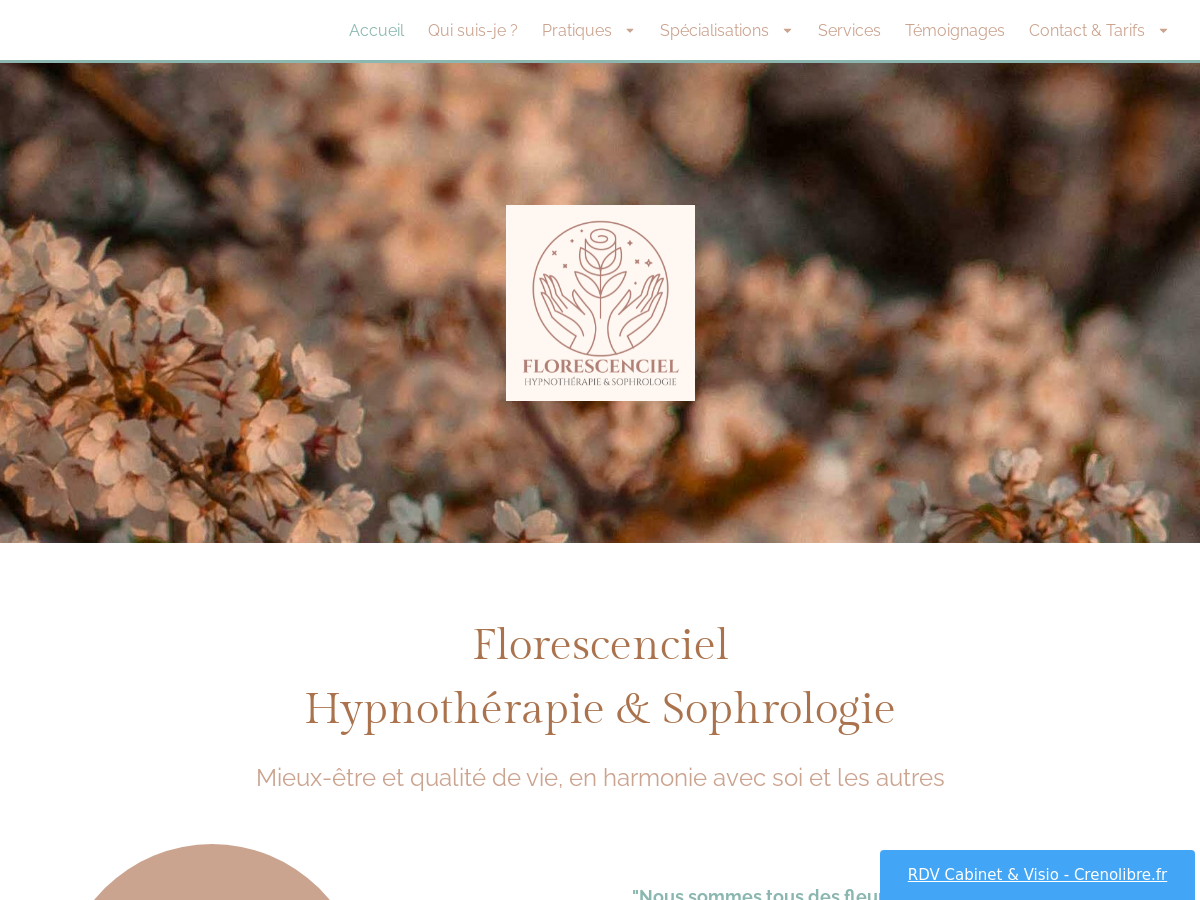 Exemple de site internet de Sophrologie à Levallois-Perret