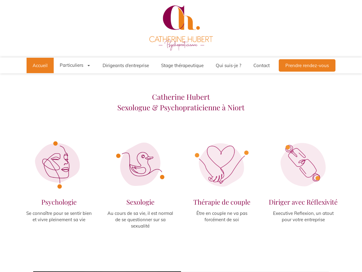 Exemple de site internet de Santé et Bien-être à Niort