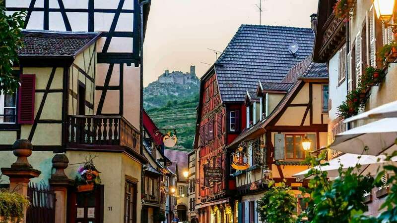 Ribeauvillé, un des plus beaux villages d'Alsace