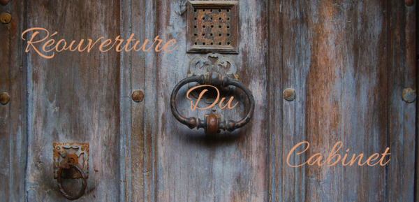 Le cabinet de sophrologie est à nouveau ouvert .