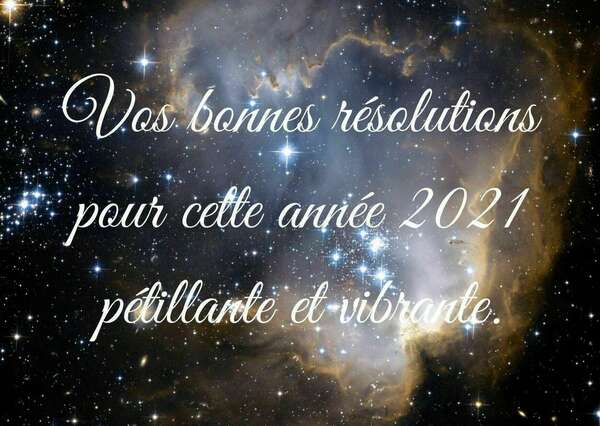 Les bonnes résolutions de début d'année.