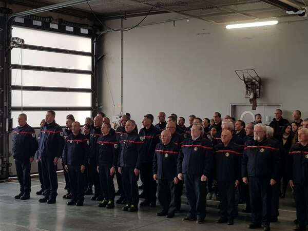 Voeux au Centre d'Incendie et de Secours de Colomiers - Mardi 17 Janvier 2023