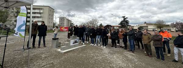 Pose de la première pierre de la résidence sociale seniors du Val d’Aran