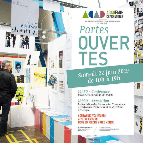 Portes ouvertes de l'Académie Charpentier 
