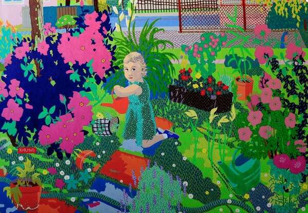Atelier Dessiner et peindre les jardins / exposition - Michal Korman