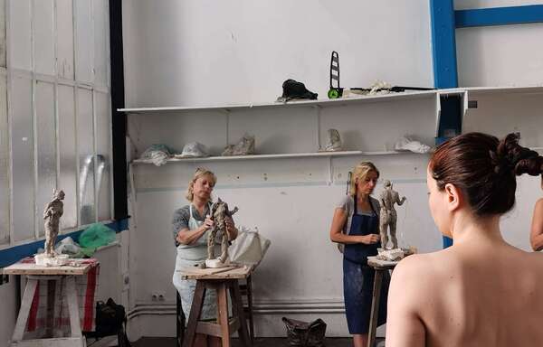 Reportage photos de l'atelier de modelage (Juillet 2019)