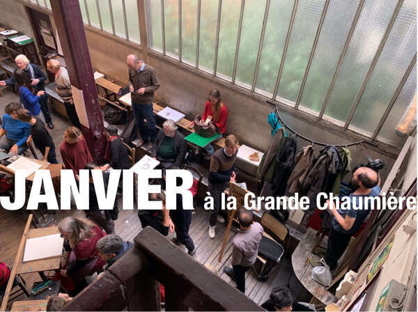 Janvier à la Grande Chaumière. 