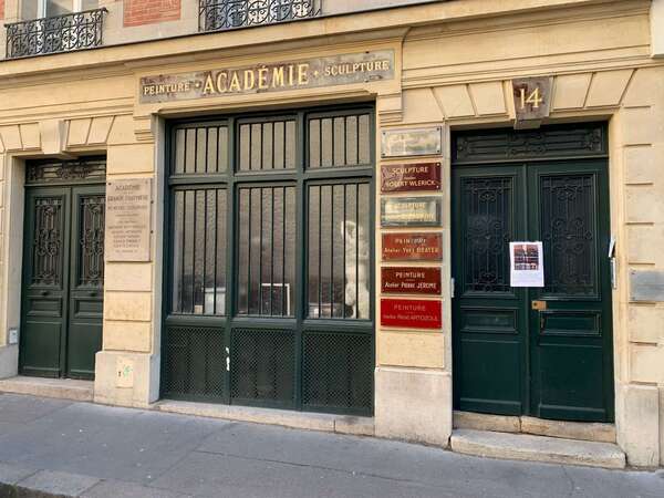 Fermeture provisoire de l'Académie de la  Grande Chaumière