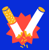 cigarette écrasée