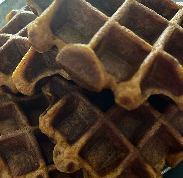 Gaufre à la patate douce