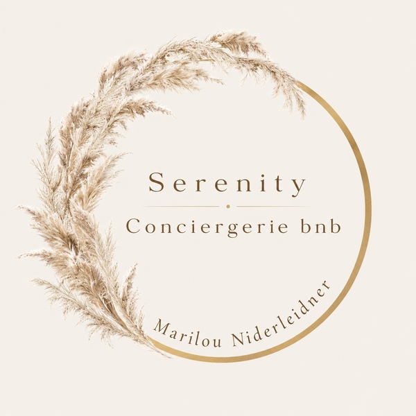 Logo Serenity Conciergerie bnb Logo Serenity Conciergerie bnb