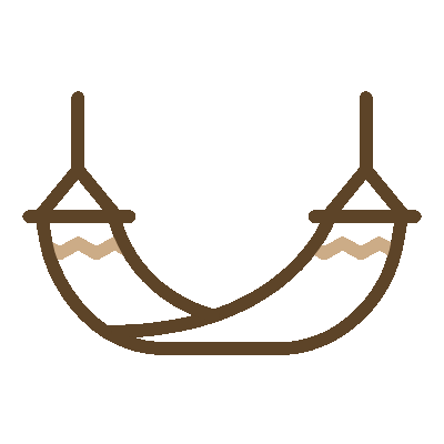 Wired outline 1693 hammock