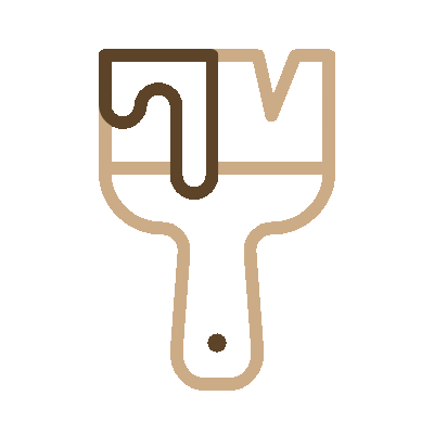 Wired outline 762 paint brush