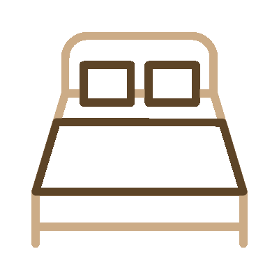 Wired outline 508 bedroom bed