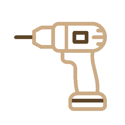 Wired outline 1653 drilling machine