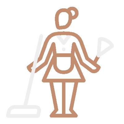 Wired outline 1522 housekeeper