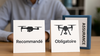 Infographie obligatoire assurance drone loisir et professionnel