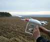 Drone inspection de terrain agricole