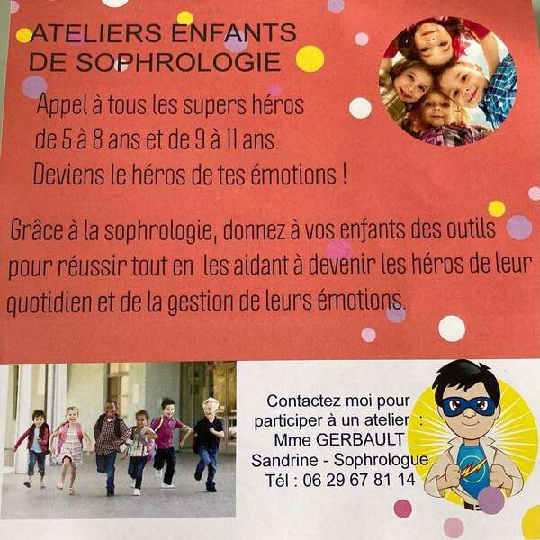 Atelier  de sophrologie pour des supers héros