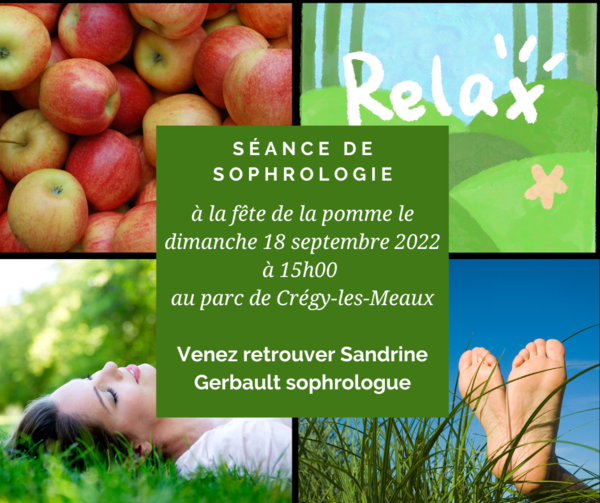 Séance de sophrologie fête de la pomme 