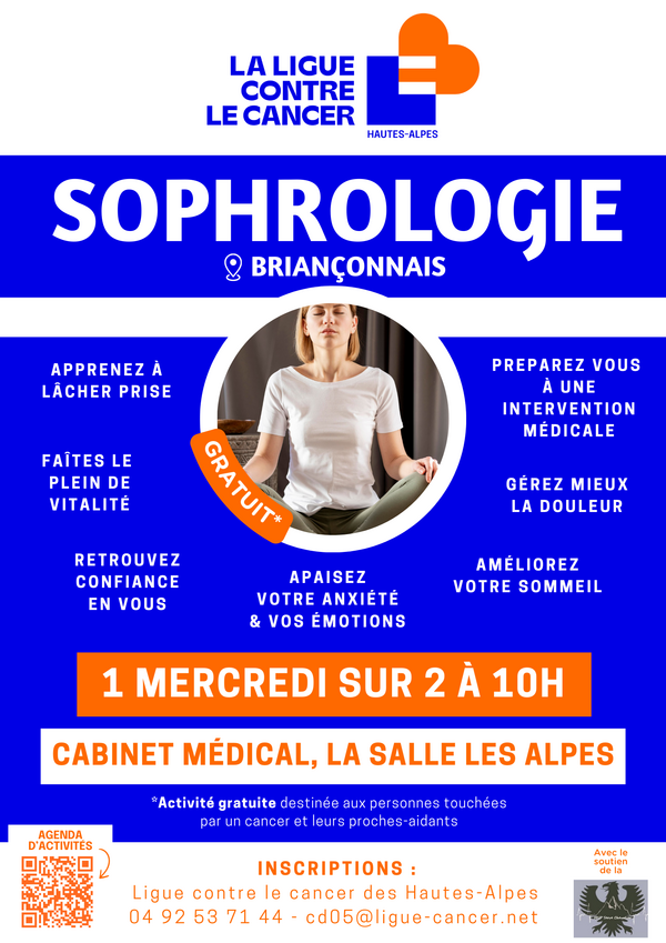 Séance de sophrologie en groupe Ligue contre le cancer