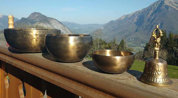 Duo pour un bain de bols tibétain