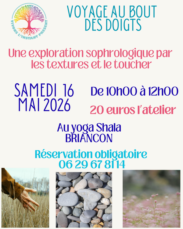 Voyage au bouts des doigts par les textures et le toucher