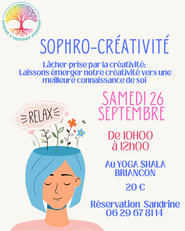 Sophro-créativité au Yoga Shala