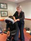 massage assis sur chaise
