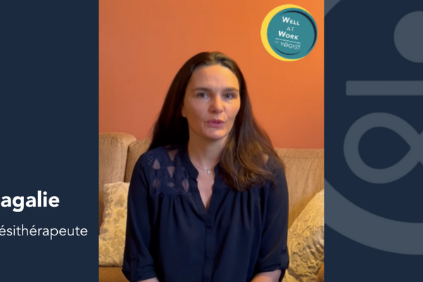 Une kinésithérapeute formée à la méthode Yogist