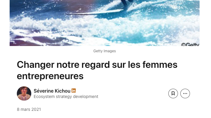 Changer notre regard sur les femmes entrepreneures