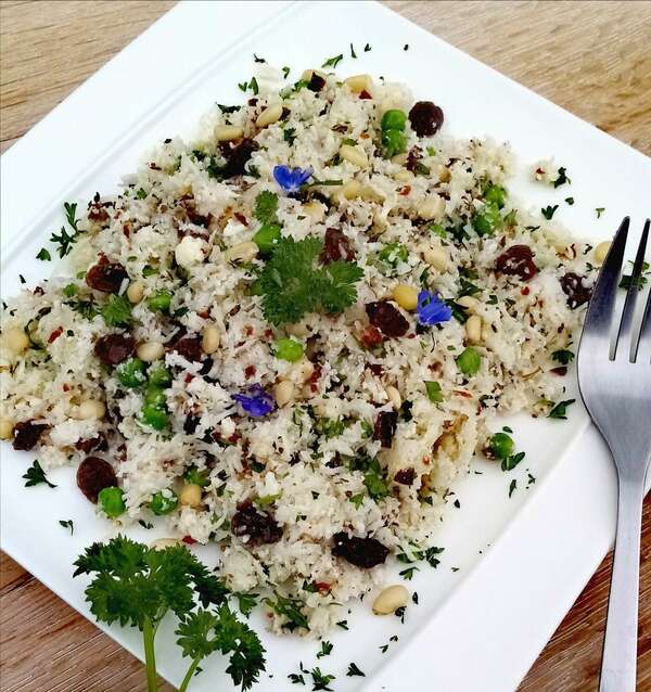 Taboulé de chou-fleur aux herbes