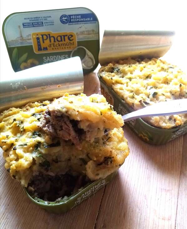 Parmentier de sardines