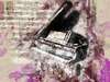 dessin piano et notes de musique