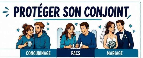 PROTECTION DU CONJOINT , PARTENAIRE PASCE OU CONCUBIN 