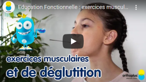 Exercices de déglutition et musculaires