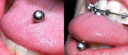 LE PIERCING LINGUAL