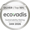 médaille argent écovadis