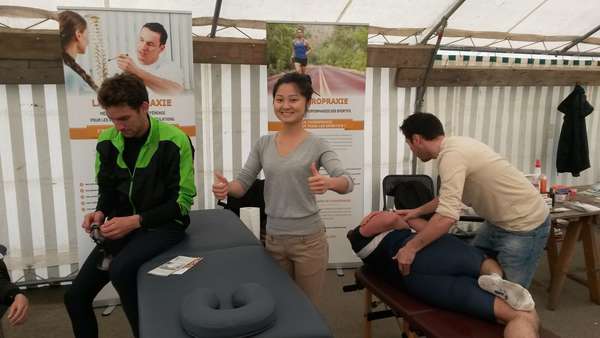 5 chiropracteurs seront présents à Tout Angers Bouge 2018