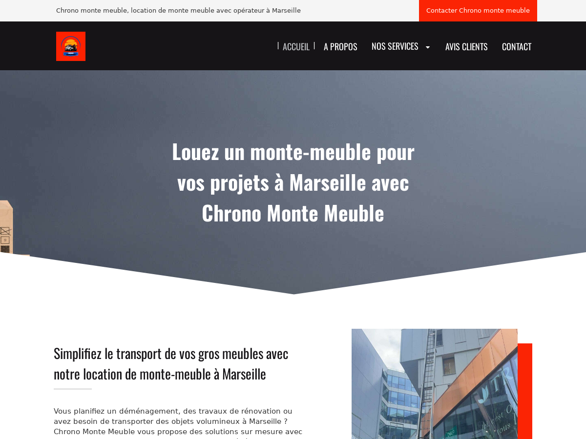 Exemple de site internet de  à Marseille
