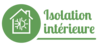 Picto d'isolation thermique par l'intérieur