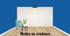 Ne pas peindre un mur pour accentuer