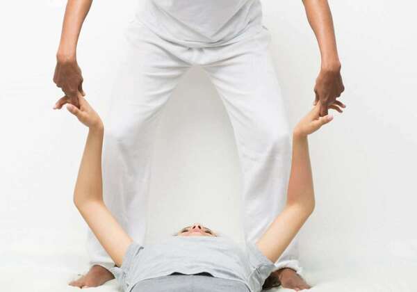 décontraction et respiration avant le massage