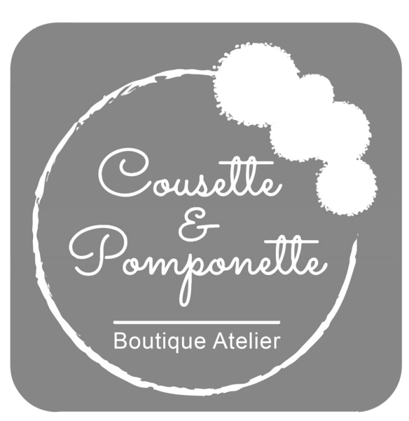 Logo Boutique Atelier Cousette & Pomponette
