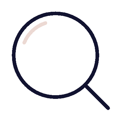 Wired outline 19 magnifier zoom search hover spin  3 